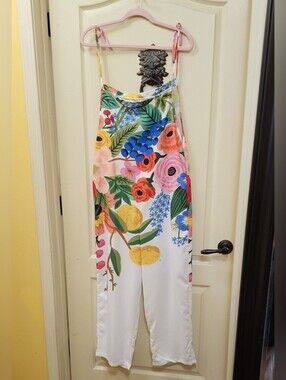 Floral Print Women's Jumpsuit